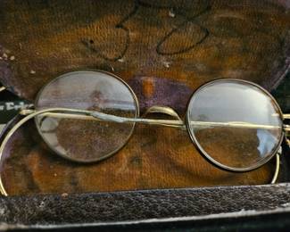 Gold filled glasses 