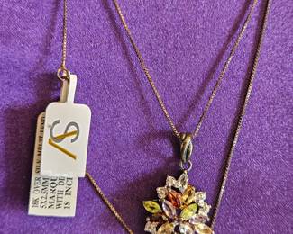 Sterling silver necklace 