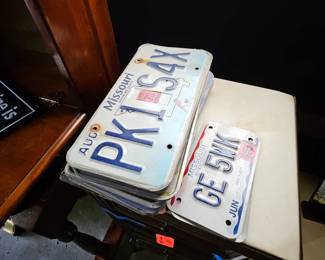 License plates