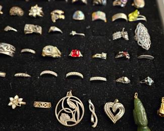 Sterling silver rings