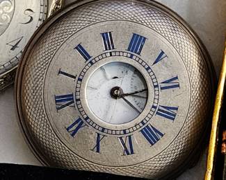 Fine silver pocket watch