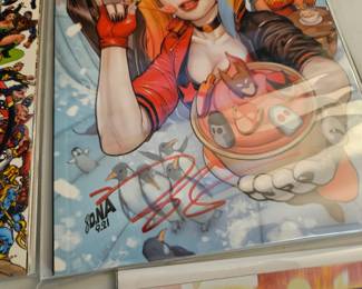 Norm Rapmund autograph comic book
