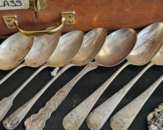 Sterling flatware 