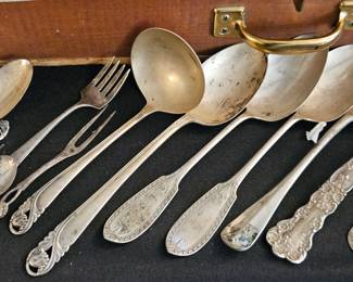 Sterling flatware 