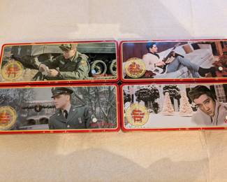 Collectible Russell Stover Elvis Tins