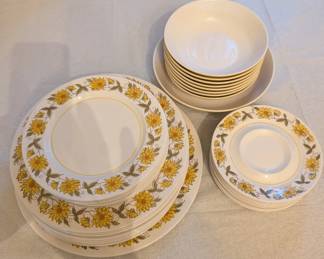 Vintage Mikasa dinnerware set Mediterrania pattern in Caracas