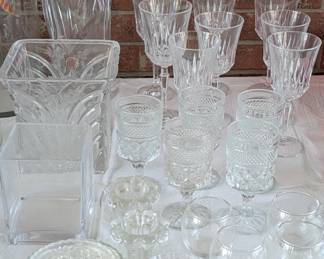 Imperial Glass Co. Glassware Cape Cod pattern