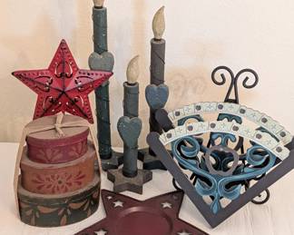 Rustic primitive farmhouse decor