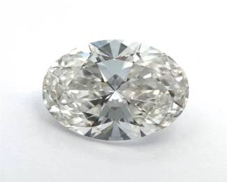 2.09 Carat Lab-Grown Oval Brilliant Diamond