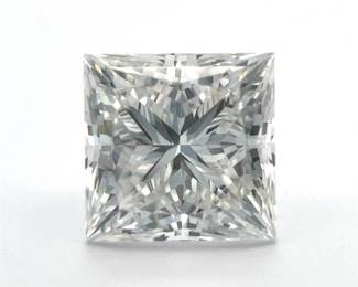 2.42 Carat Lab-Grown Princess Cut Diamond