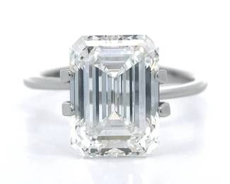 5.06 Carat Lab-Grown Emerald Cut Diamond