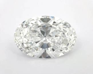 MASSIVE! 10.03 Carat Lab-Grown Oval Brilliant Diamond