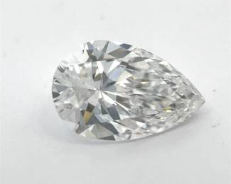 1.89 Carat Lab-Grown Pear Brilliant Diamond