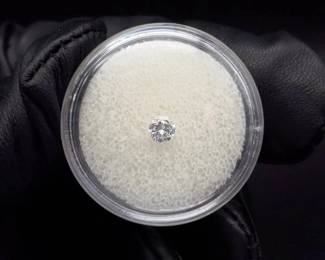 0.26 Carat Natural Diamond Round Brilliant