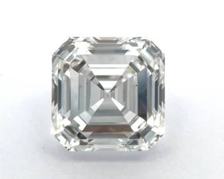 4.25 Carat Lab-Grown Asscher Cut Diamond