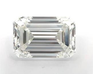 8.59 Carat Lab-Grown Emerald Cut Diamond