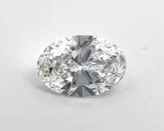 1.03 Carat Lab-Grown Oval Brilliant Diamond