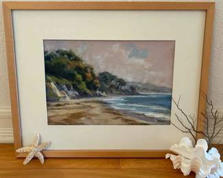 CL102Santa Barbara Artist C. Chapman Print
