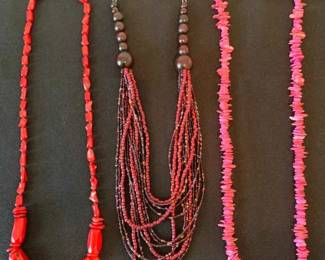 CL157Red  Pink Tones Costume