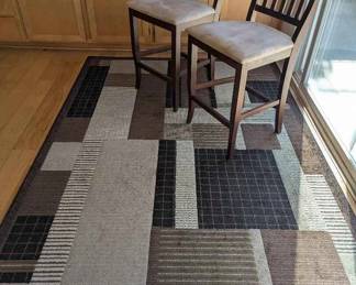 CL163Bar Stools  Area Rug