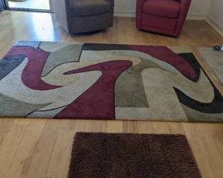CL106Rugs And Swivel Chairs 