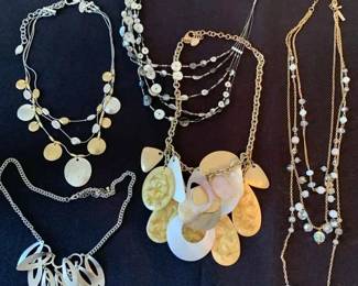 CL167Natural Tones Costume Jewelry