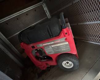 Coleman Powermate 6560 portable generator with a Subaru/Robin engine.