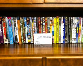  Bulk Lot of 45 Assorted DVDs and VHS Tapes