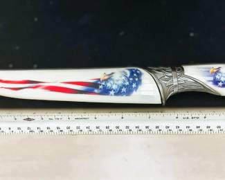  BUD K Eagle Legend Traditional Collection Knife