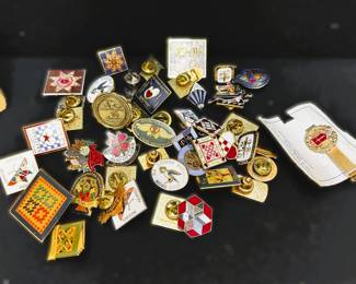  Lot of Collectible Pins, Patches, & Smalls