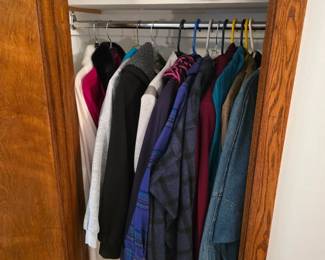 Very nice quality outerwear, coats.
