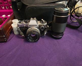 Olympus OM-10 35mm film SLR camera