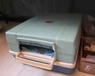Vintage Hoover portable cleaning center.