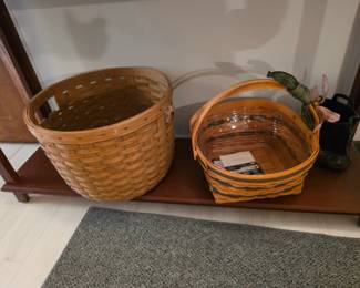 Large vintage longaberger baskets.