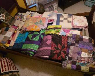 Stunning handmade quilts!