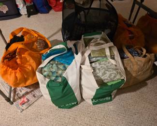 Lots of fabric!