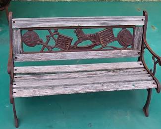 Child's Park Bench