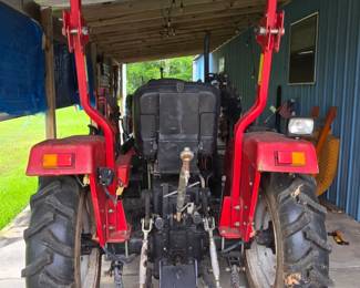 #8 - Back View of Tractor