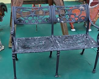 Vintage Park Bench