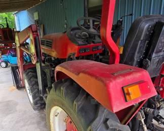 #8 - Back View of Tractor