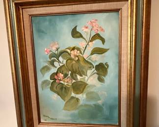 Eileen Verner Floral Painting