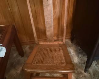 Cane Seat Rocking Chair