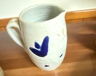 Onondaga Pottery Company (OPCO) "Tulip" Pattern Pitcher