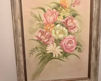 Floral Still Life Oil Painting