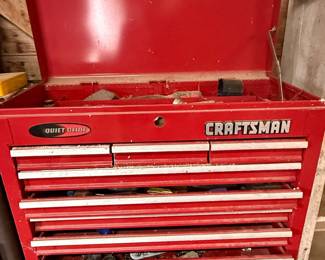 Craftsman Red Metal 7-Drawer "Quiet Glide" Tool Chest