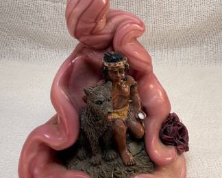 Gayla Rose Candles Native American and Bear Candle