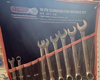 GRIP 10 Pc Combination Wrench Set
