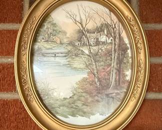 F. Massa Homco Landscape Painting