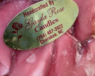 Gayla Rose Candles Native American and Bear Candle