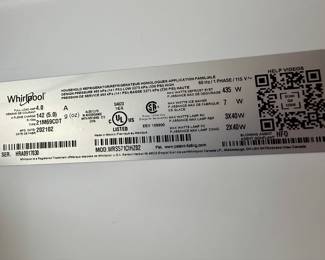 Whirlpool Side-by-Side Refrigerator